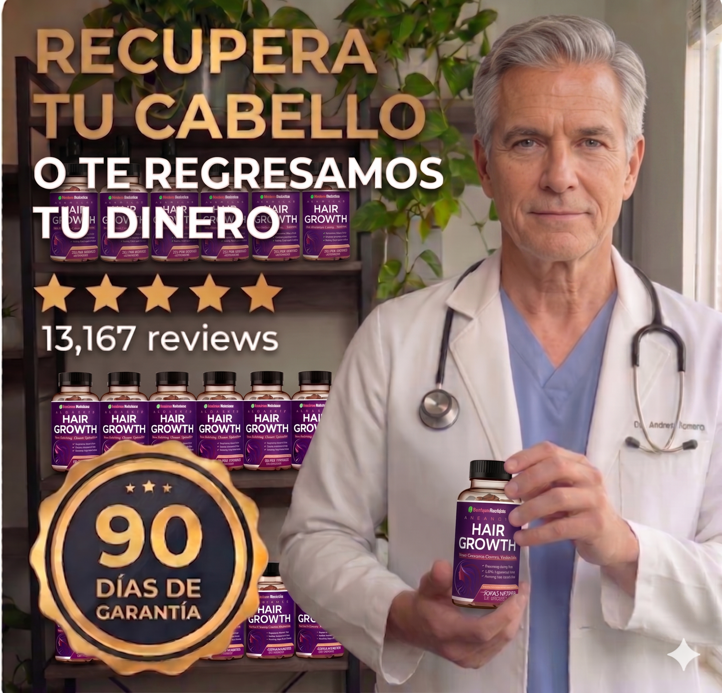 Crece Tu Cabello Naturalmente De Nuevo O Te Regresamos Tu Dinero